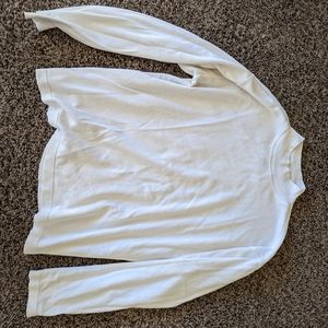 White turtle neck long sleeve